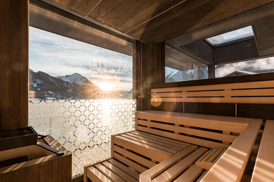 Sauna direkt am See
