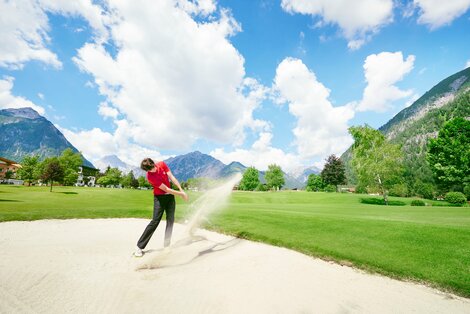 alpine golf in Achenkirch